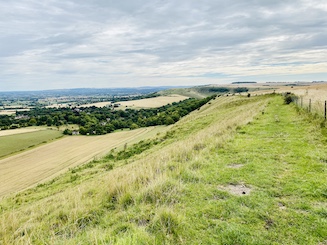 IMG_9590; view down onto Bratton from the Wessex Ridgeway